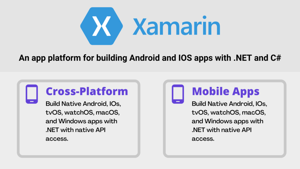mobile app development with xamarin